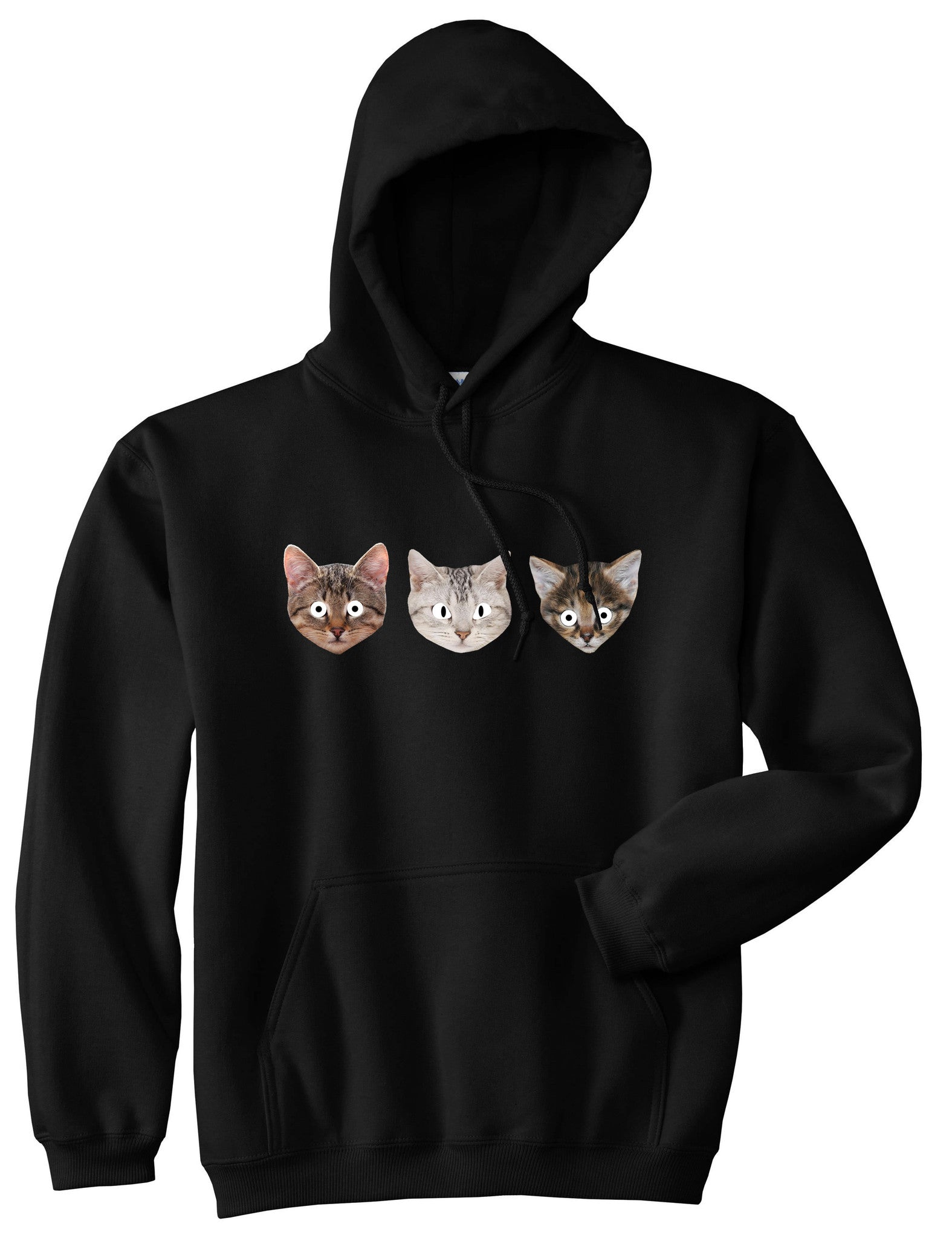 Cats Crazy Kittens Boys Kids Pullover Hoodie Hoody