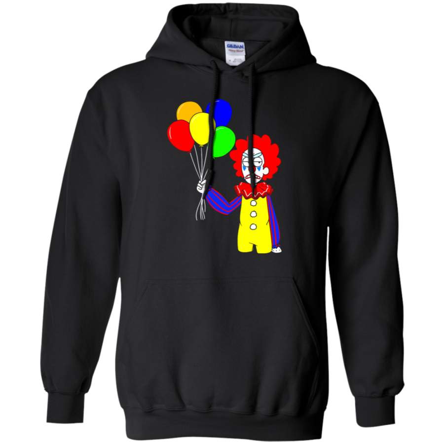 AGR Pennywise Rick Sanchez Stephen King Hoodie