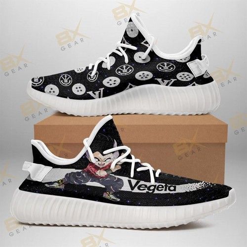 Best Fashion Vegeta Dragon Ball Yeezy Sneakers Funny Gift Idea Yeezy