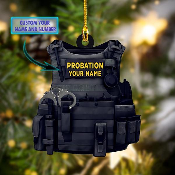 Robation – Gift For Probation – Probation Custom Shaped Ornament – Probation Christmas Day