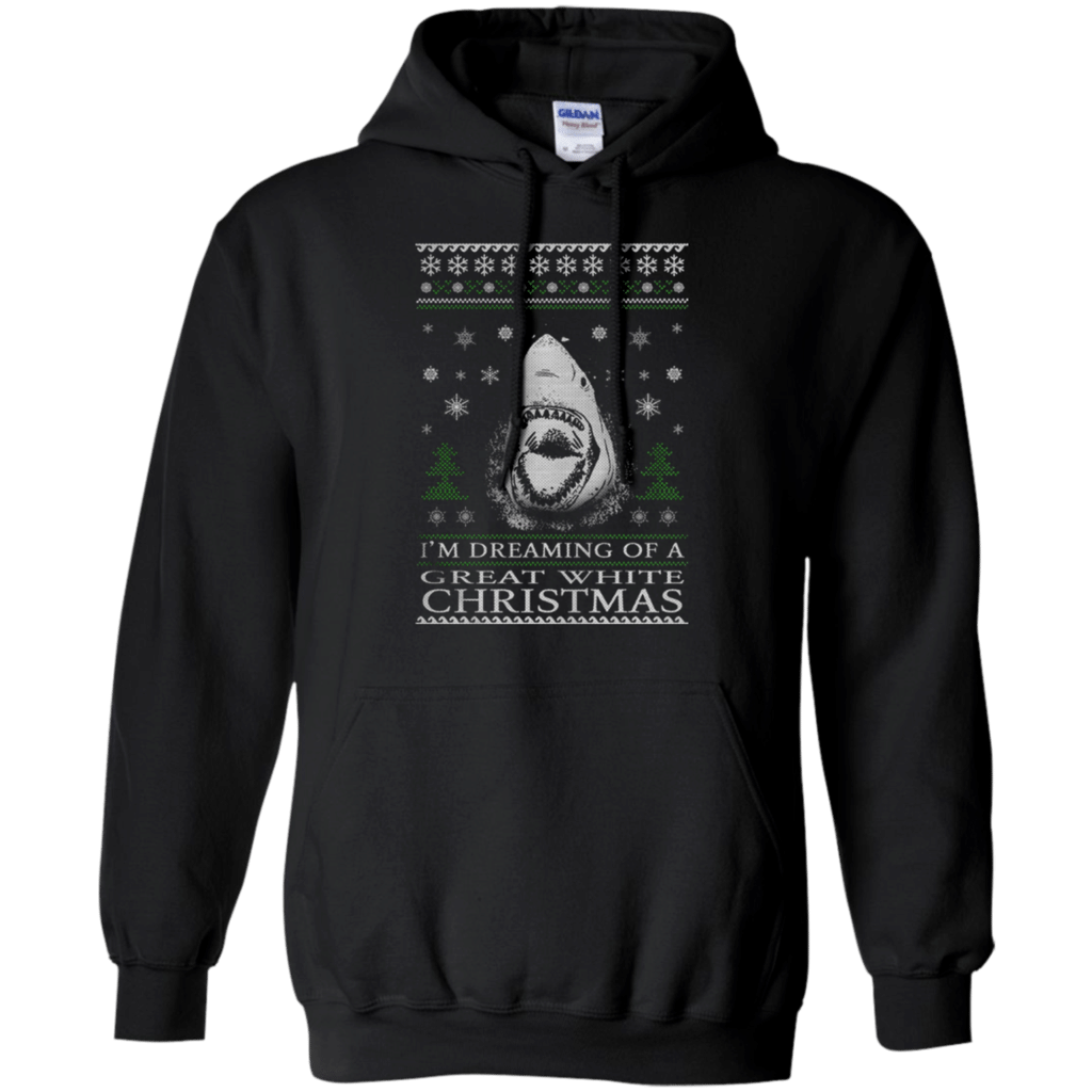 Check out this awesome I’m dreaming o a great white christmas ugly sweater Pullover Hoodie