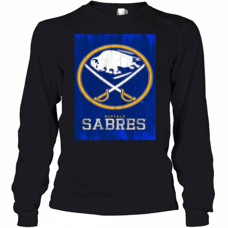 International Buffalo Sabres Logo Wall Youth Long Sleeve