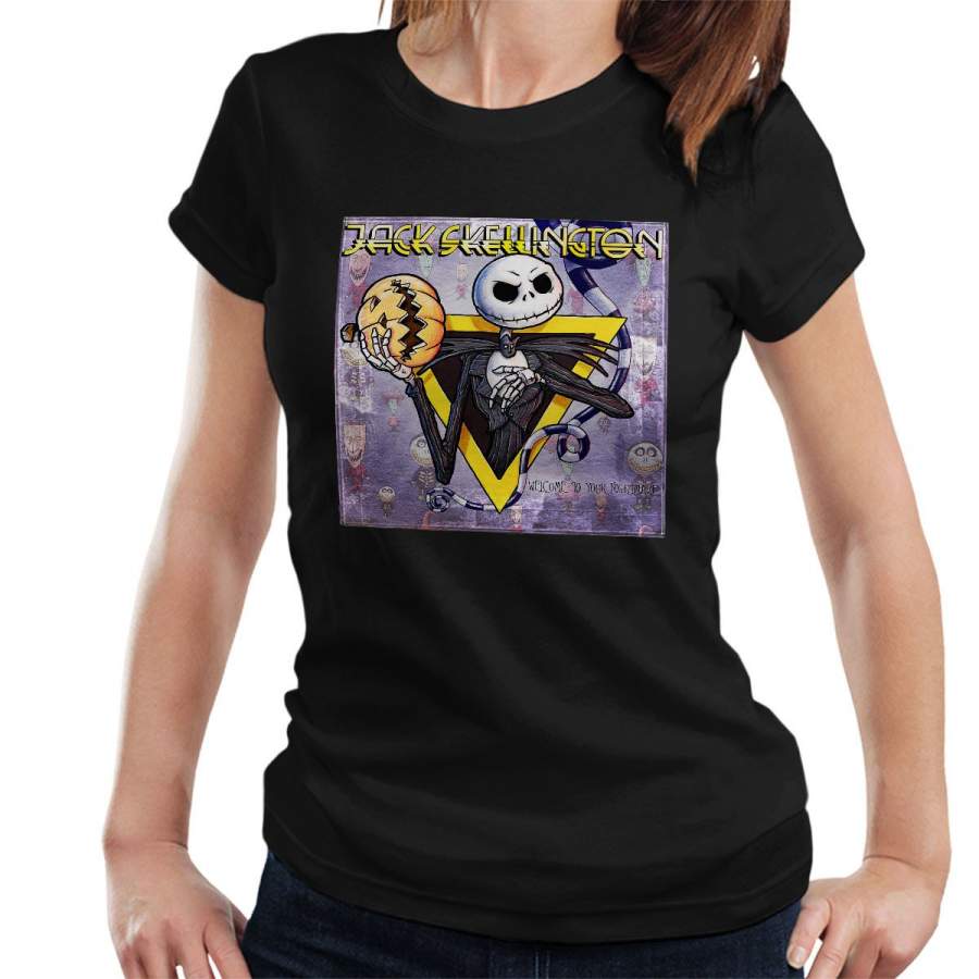 Nightmare Before Chirstmas Welcome Your Nightmare Women’s T-Shirt