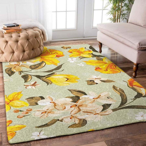 Daffodils Flower Rug RCDD81F25230