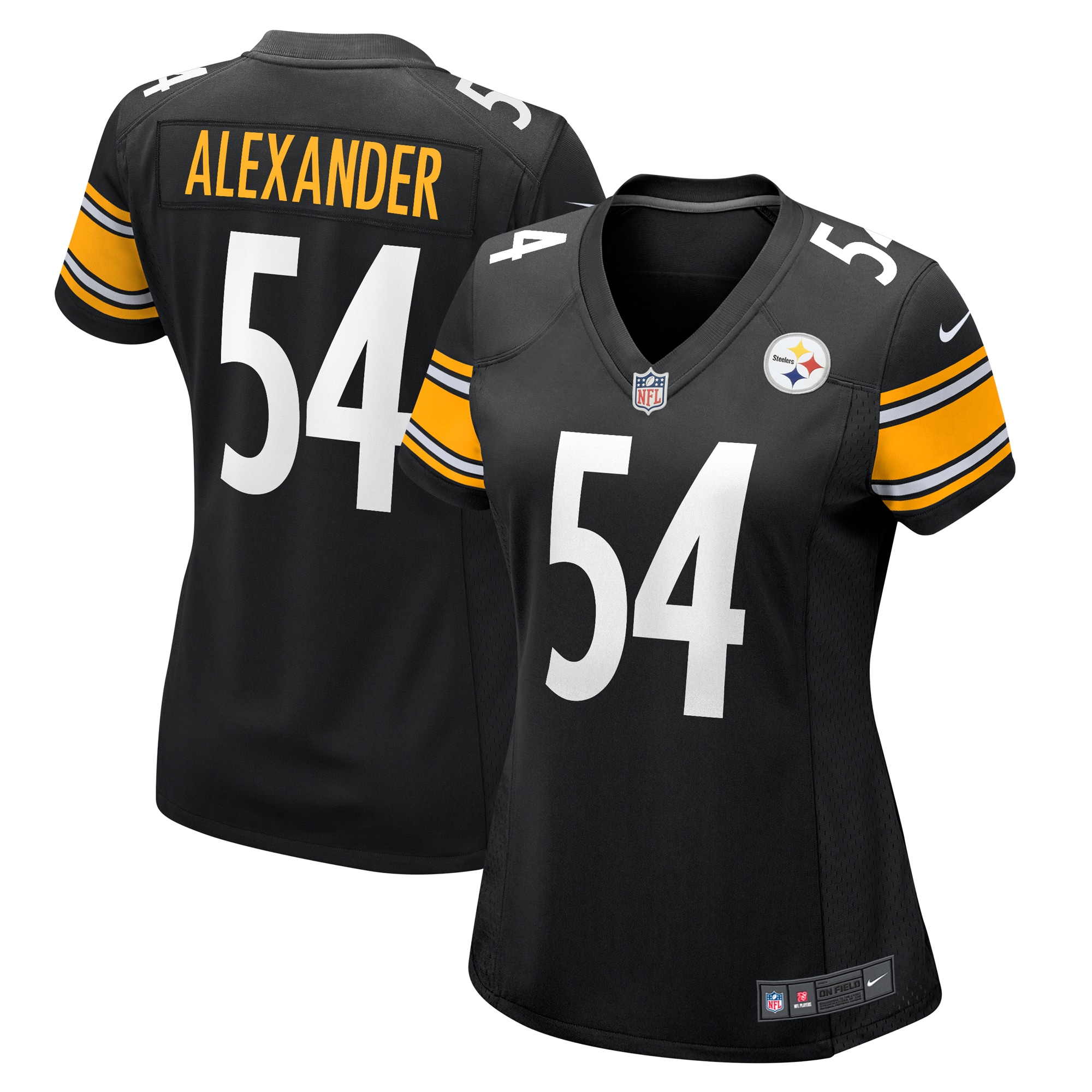 Kwon Alexander Pittsburgh Steelers Women's Game Jersey – Black