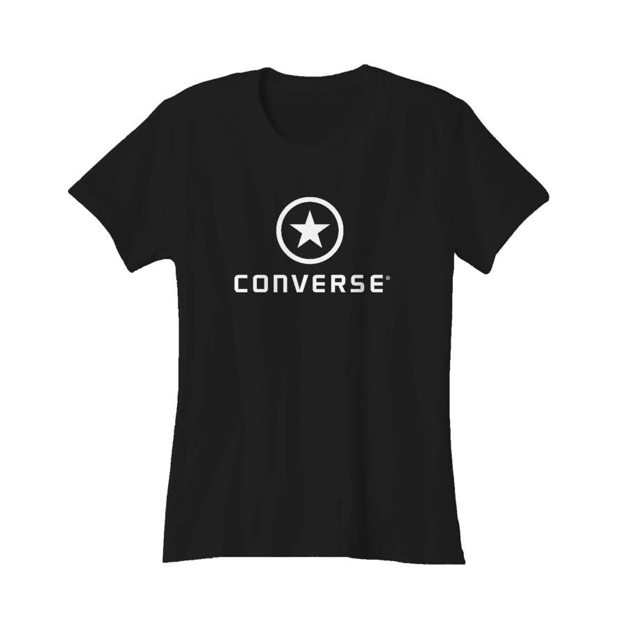 Vintage 90s Converse Cropped Logo Women’s T-Shirt