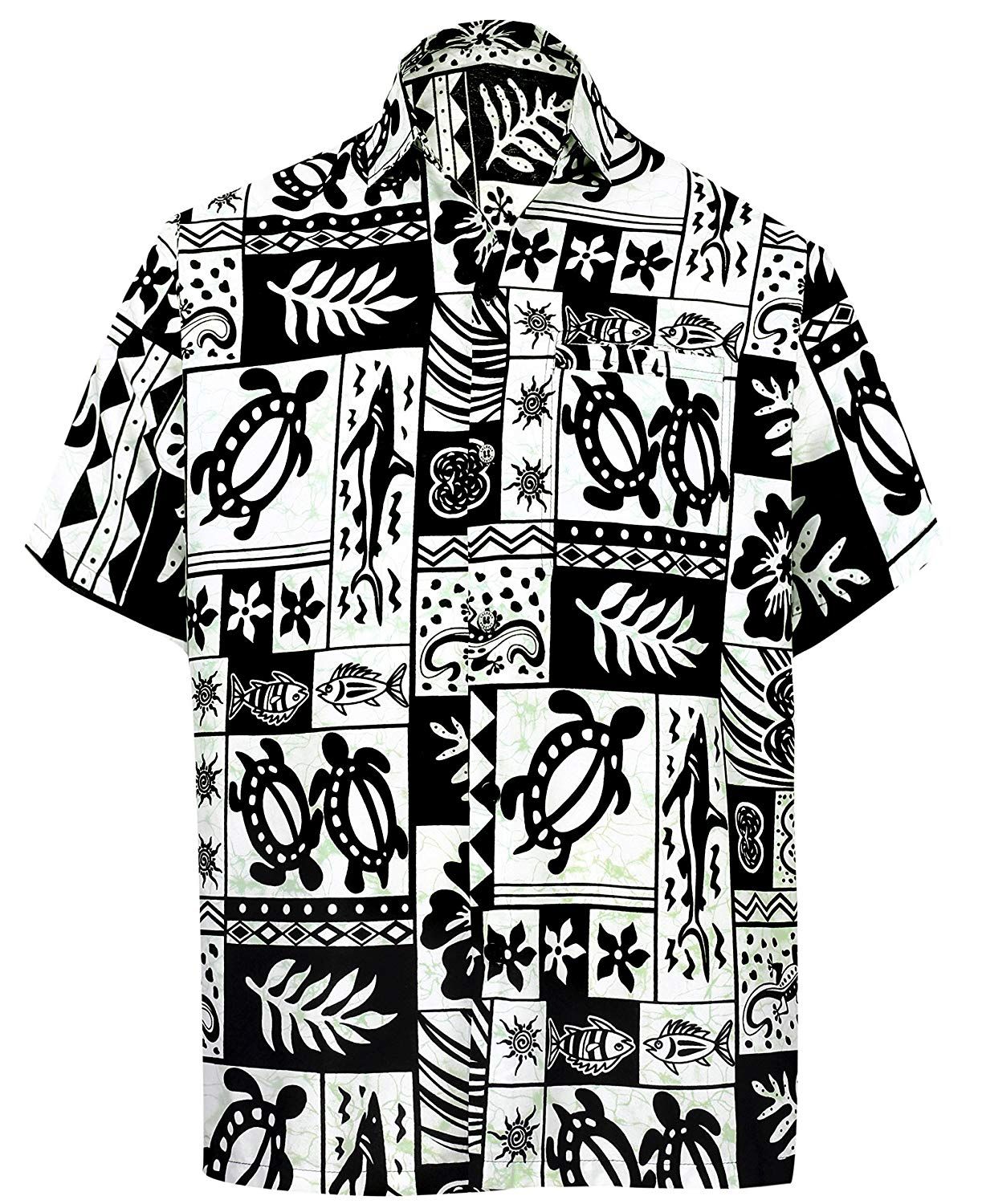 Floral Black Nice Design Hawaii Shirt Ha111709