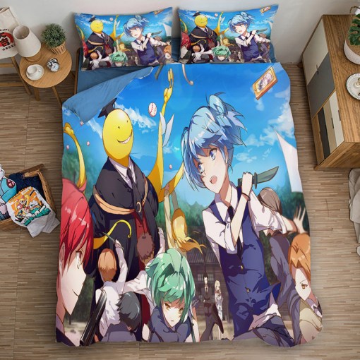 Assassination Classroom Korosensei 7 Duvet Cover Pillowcase Home Decor 3D Bedding Set