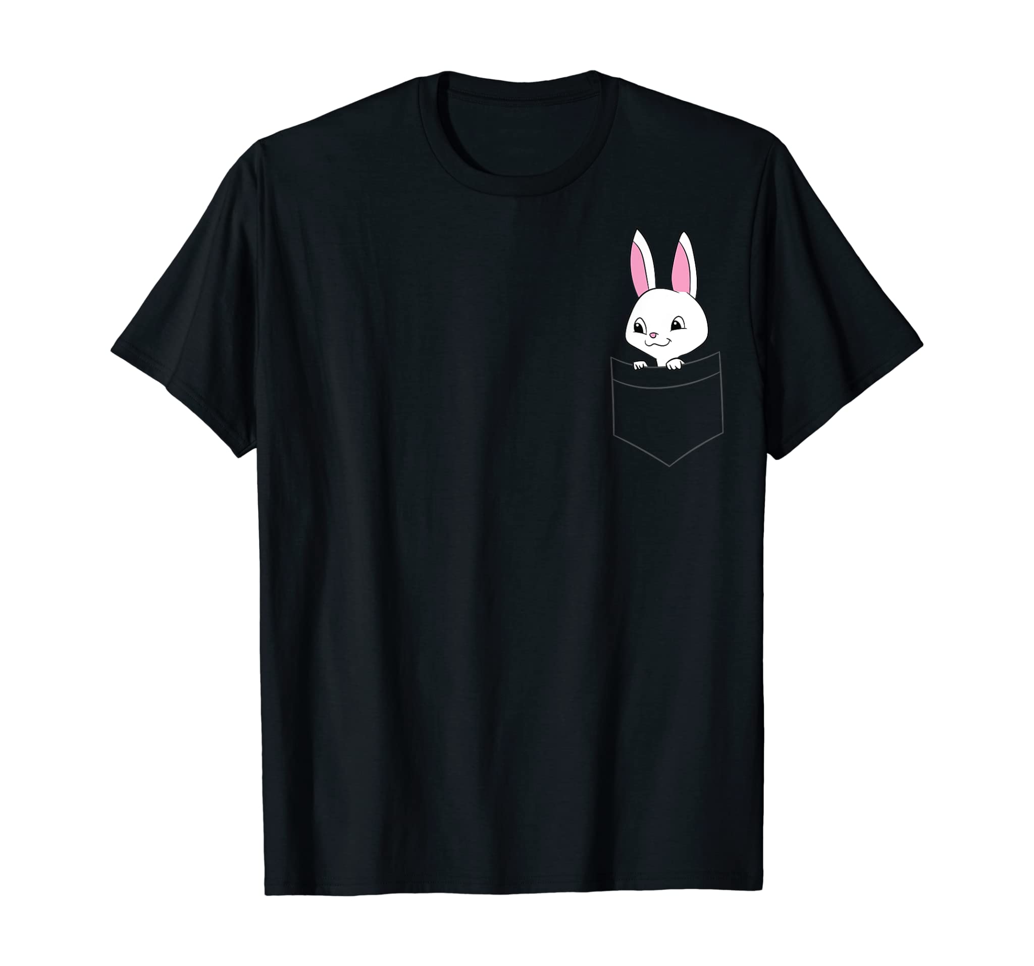 Rabbit Bunny In The Pocket Cute Pocket Pet Bunny T-Shirt