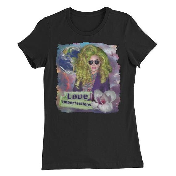 Womens Slim Fit Lady Gaga shirt