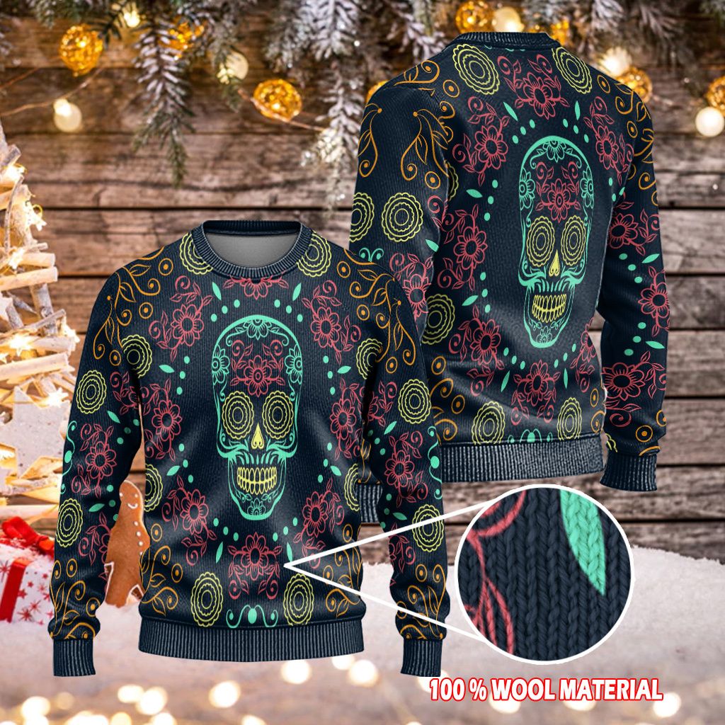 Skull Ugly Sweaters CH091116