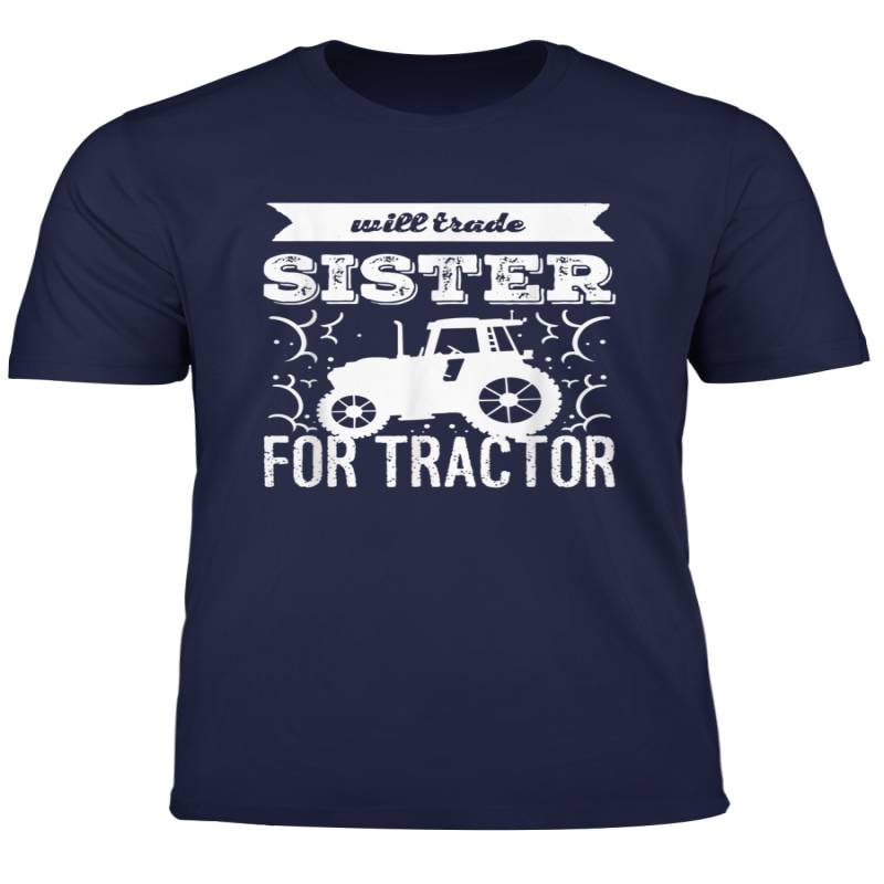 Mens Trade Sister For Tractor Farmer Country Farming Tshirt Gift T Shirt
