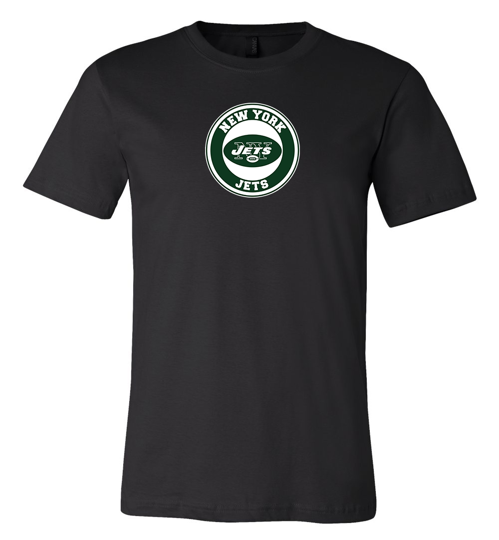 New York Jets Circle Logo Team Shirt 6 Sizes S-3Xl