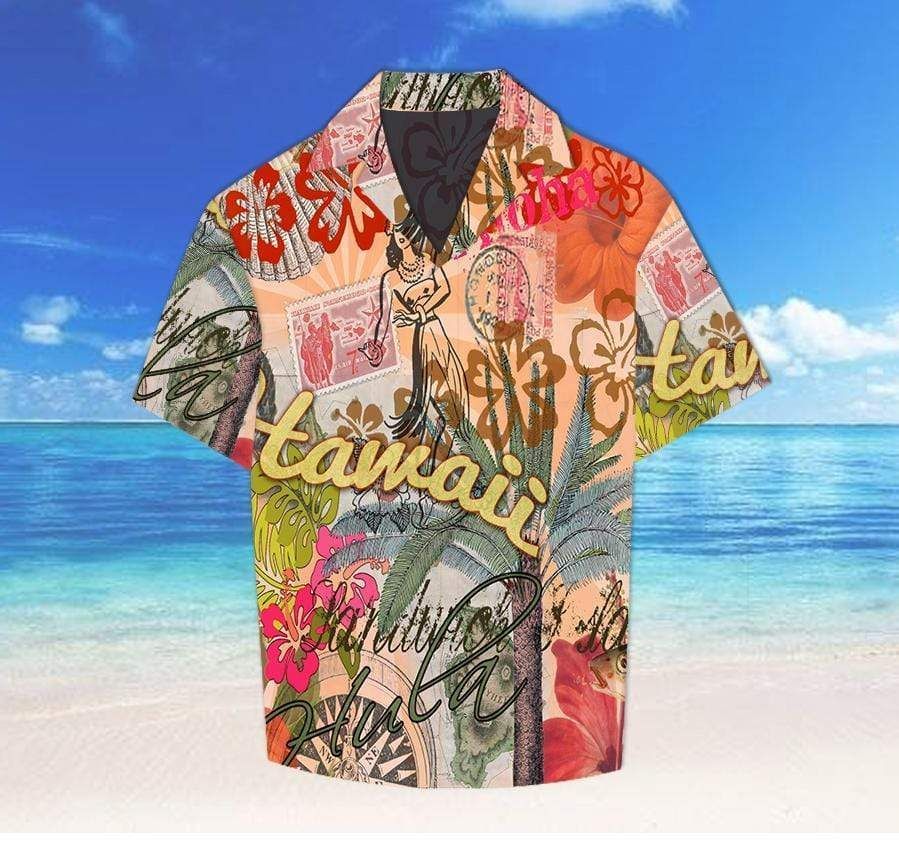 Find Vintage Retro Floral Hawaii Aloha Shirts Ha63234