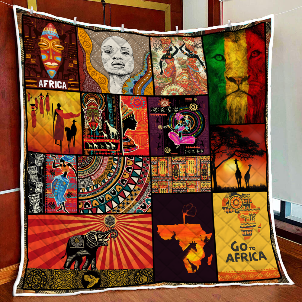 African Culture Quilt Blanket Quilt Set