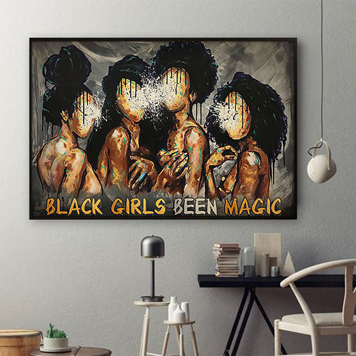 Black African American Poster Vintage Melanin Poster Print African American Girl African King Wall Stunning  Minimalist Wall Art