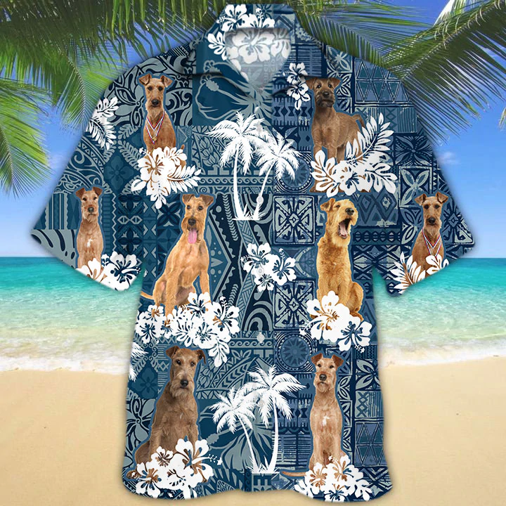 Irish Terrier Hawaii Shirt Ha77935