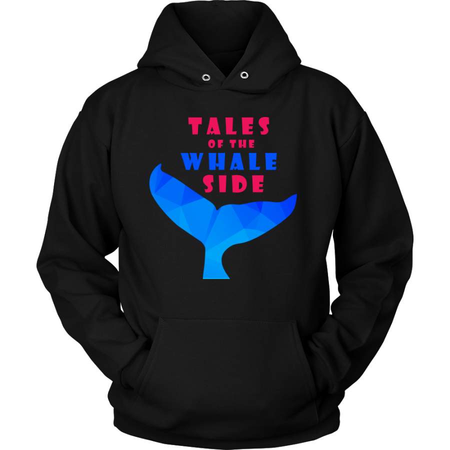 Tales of The Whale Side Funny Fishes Whales Hoodie