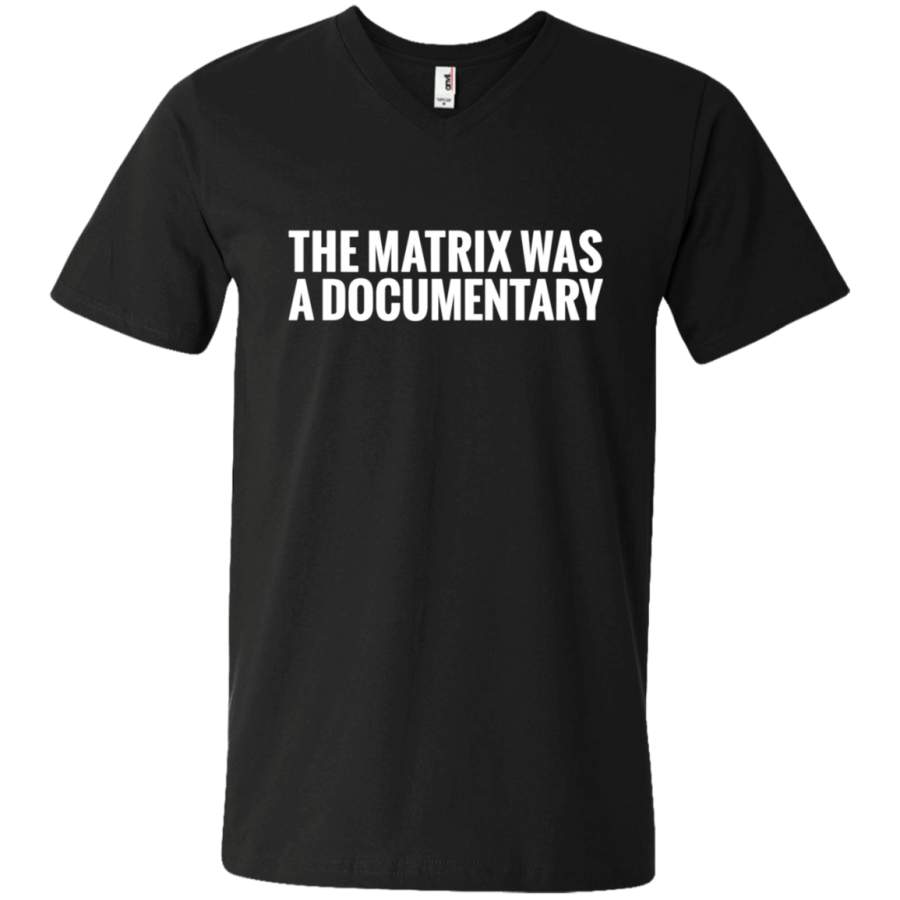 AGR Documentary Truth Woke Unisex V-neck