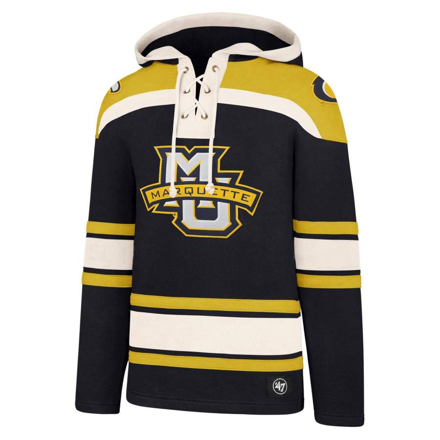 Marquette Golden Eagles Superior ’47 Lacer Hoodie Unisex 3D All Over Print