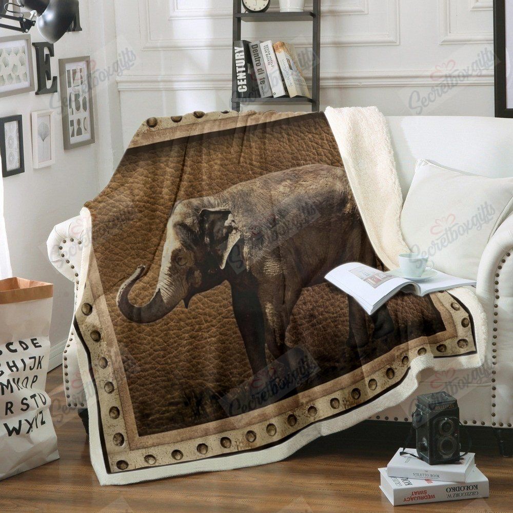 Elephants Gs-Cl-Kc0707 Fleece Blanket