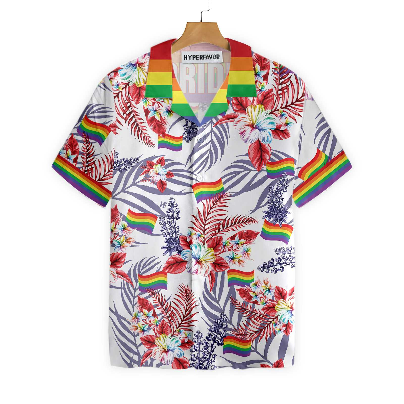 Felacia Pride Lgbt Bluebonnet Hawaiian Ha78703