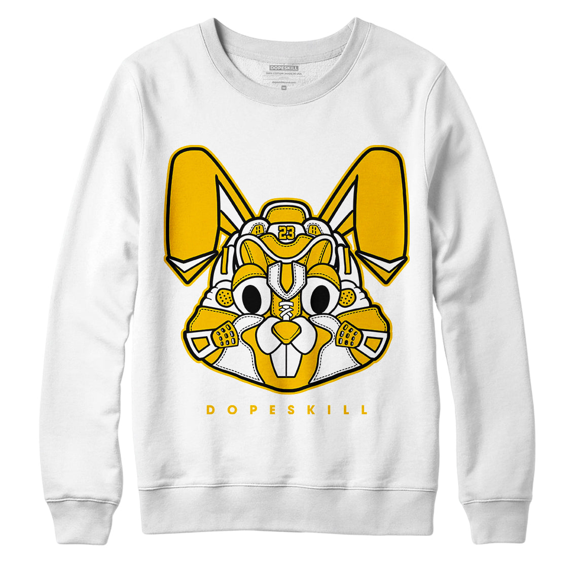 Jordan 13 Del Sol Dopeskill Sweatshirt Sneaker Rabbit Graphic