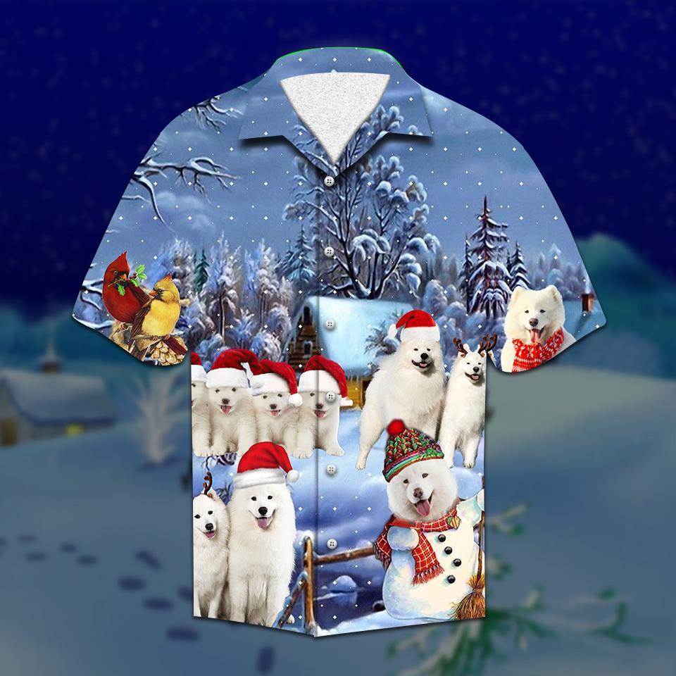 Samoyed Christmas Hawaii Shirt Ha64472