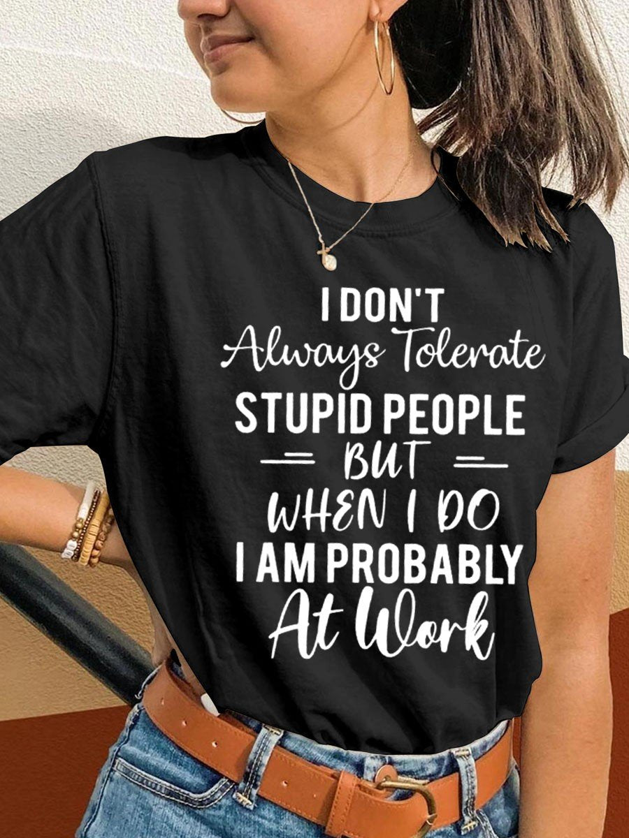 Women’S Co-Worker Sarcastic V-Neck T-Shirt