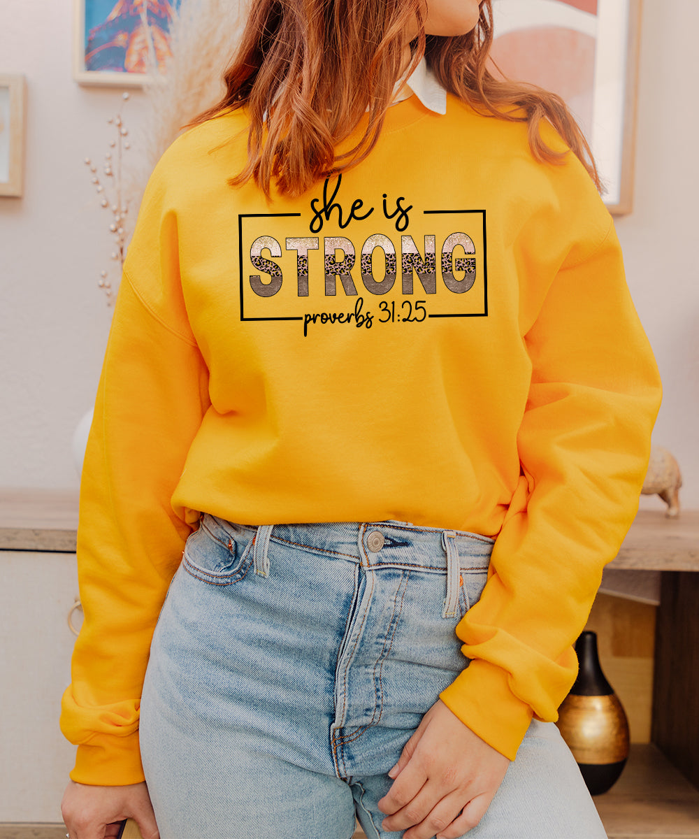 She Is Strong Sweatshirt