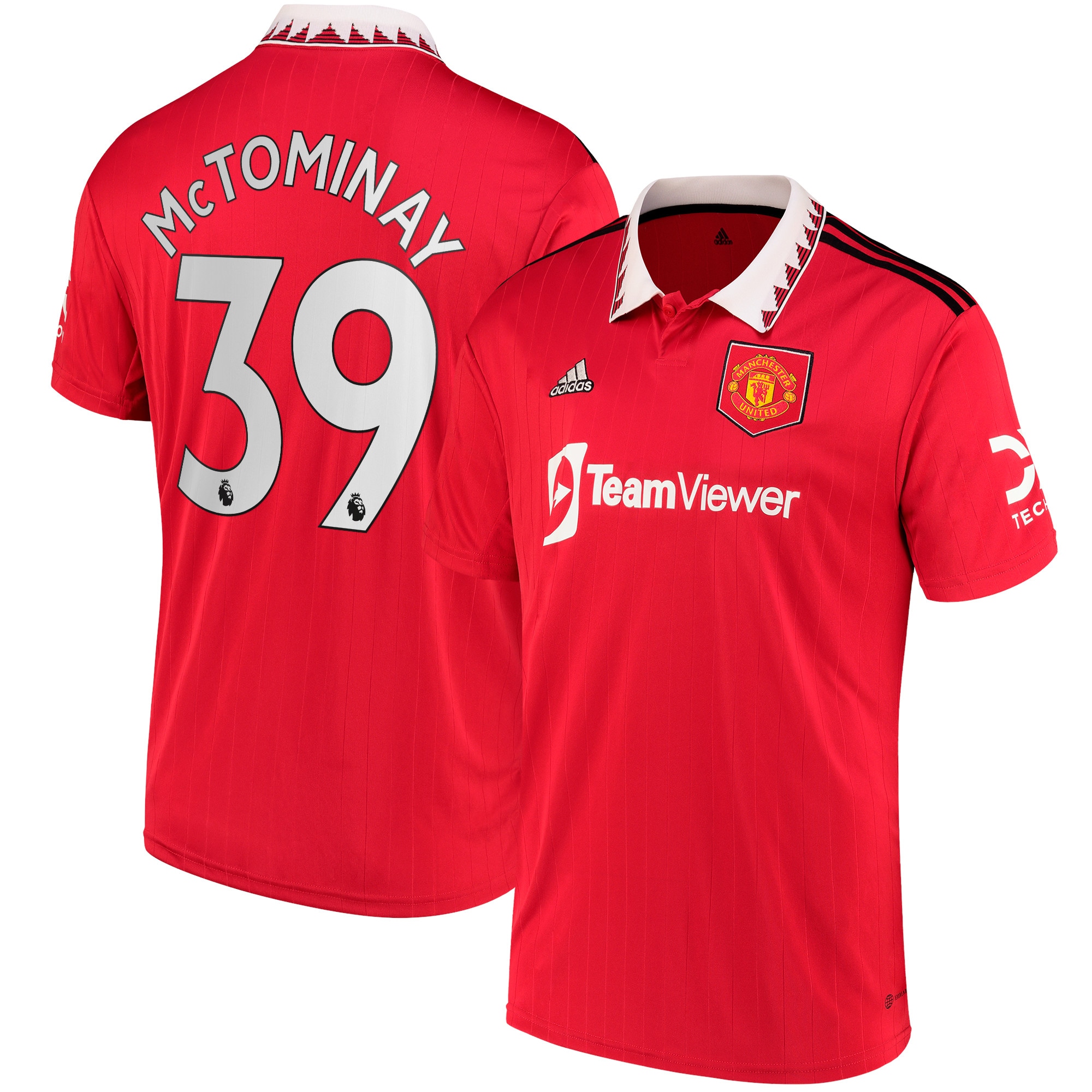 Scott McTominay Manchester United 2022/23 Home Replica Player Jersey – Red