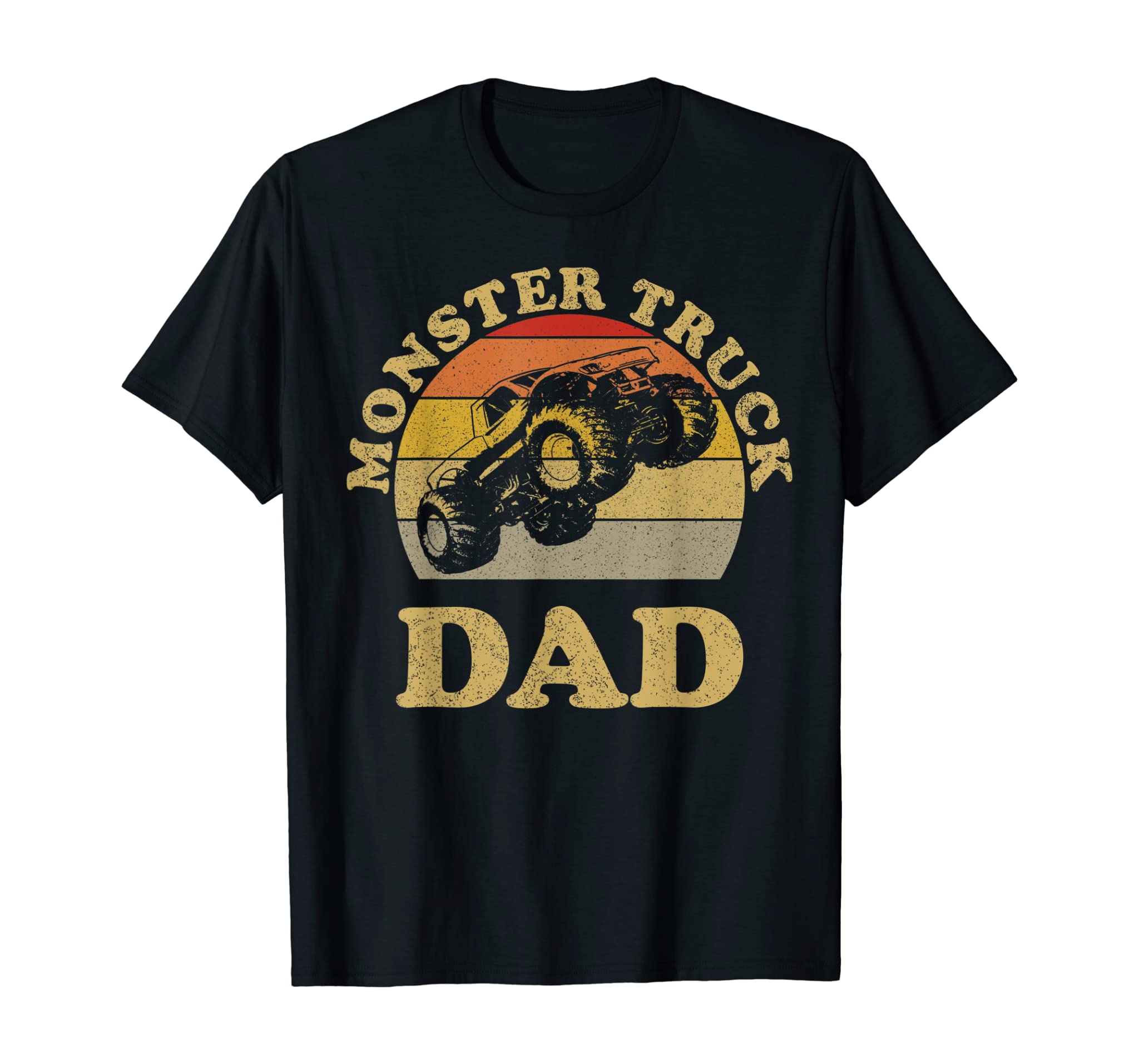 Monster Truck Dad Shirt Retro Vintage Monster Truck Shirt