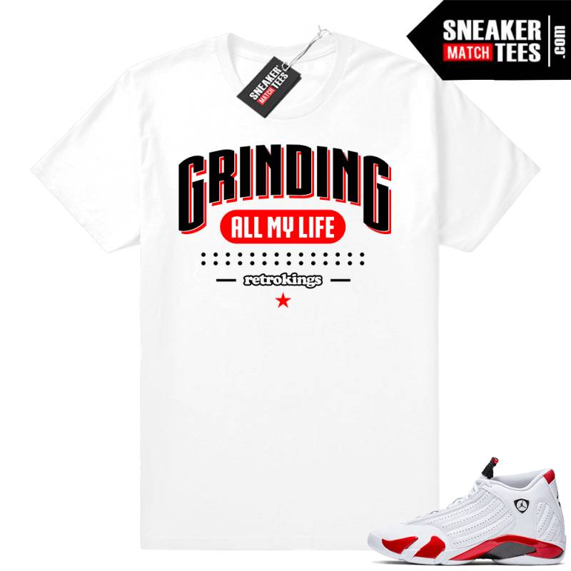 Shirts match Candy Cane Jordan 14 | Jordan Sneaker Clothing