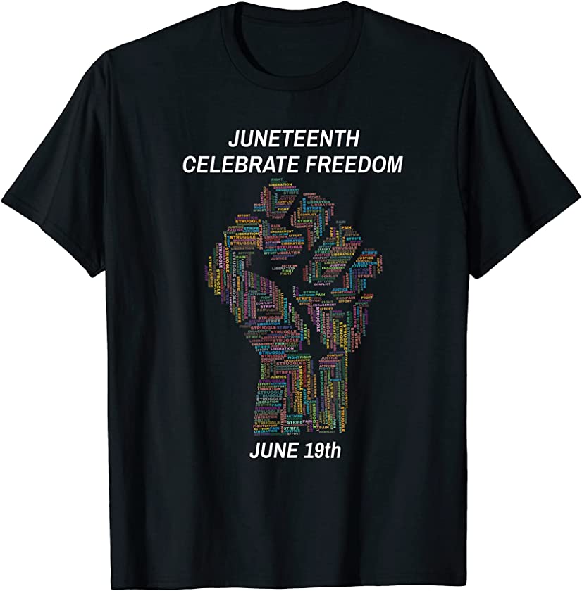 2021 Official Juneteenth Black African Ancestors 1865 T-Shirt