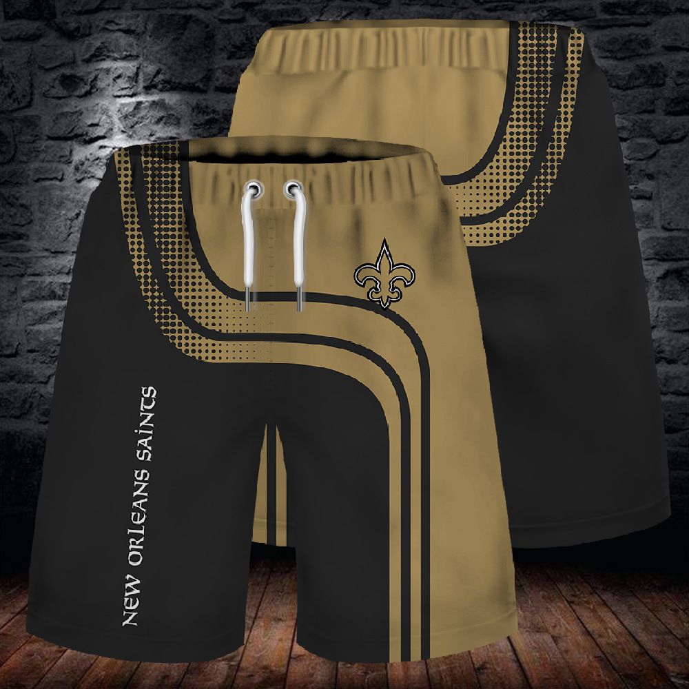 New Orleans Saints 3D Digital Printing Fashion Sports Shorts