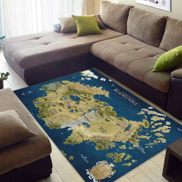 DD1004 Rug The Continent Of Khorvaire Map Dungeons & Dragons