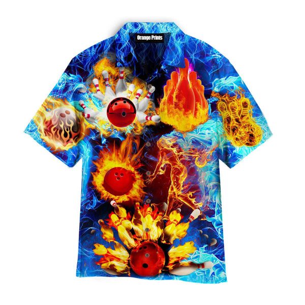 Bowling Fire Hawaii Shirt For Men Women Ha48894