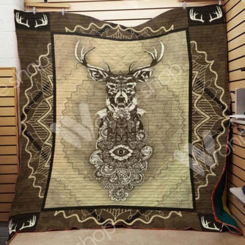 Deer Hunting Mandala A2301 87O33 Blanket