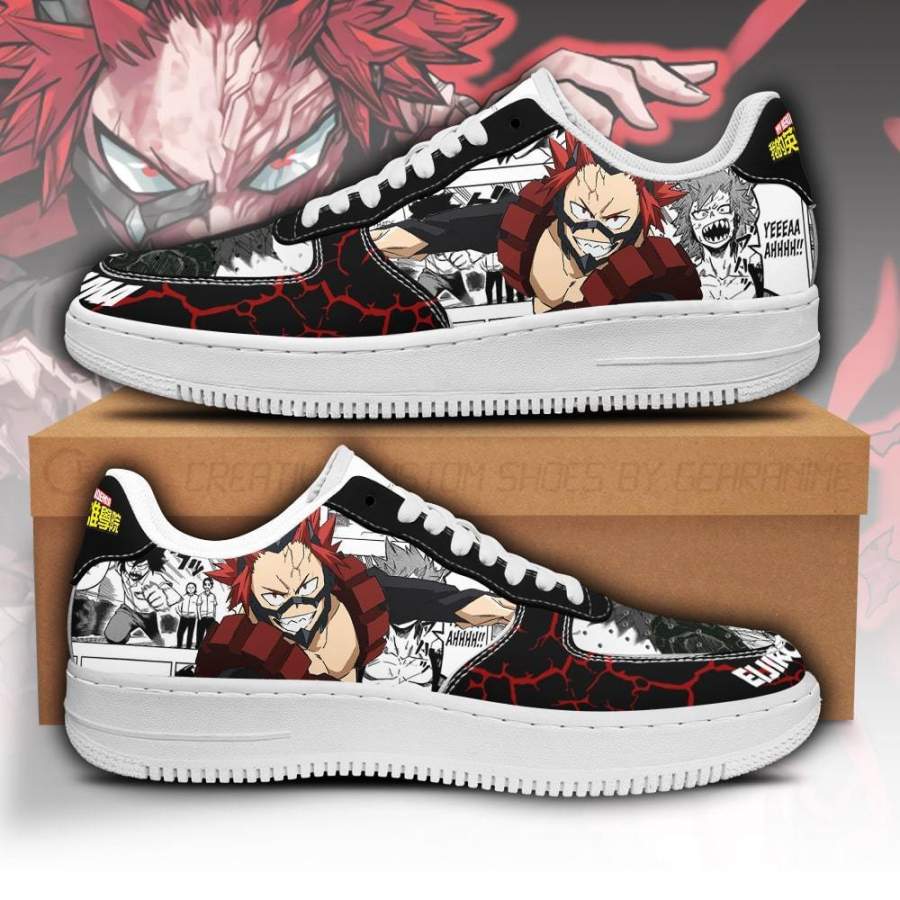 Eijirou Kirishima Air Sneakers Custom My Hero Academia Anime Shoes Fan Gift PT05