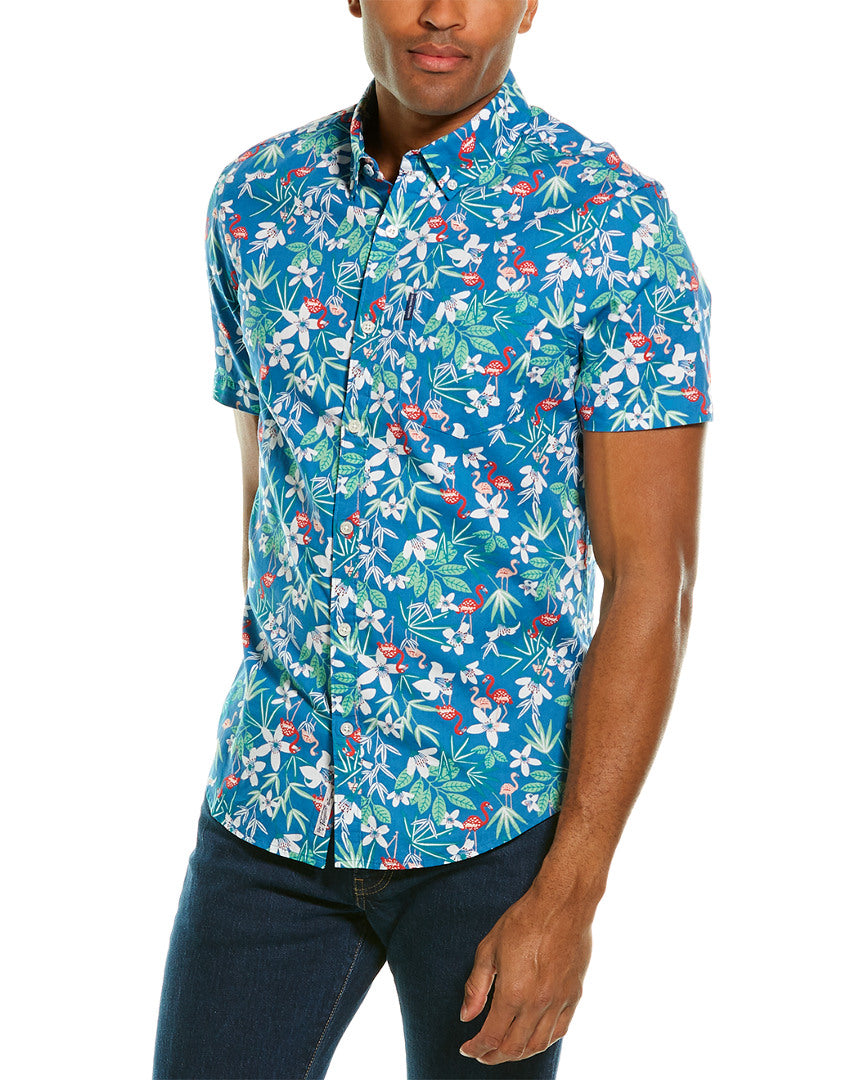 Original Penguin Floral Woven Shirt