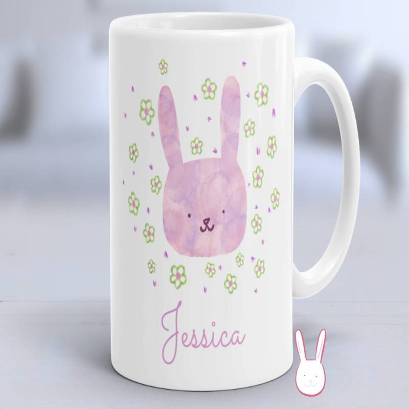 Bunny – Baby Bunny – Rabbit – Customizable Mug – Rabbit Mug – Rabbit Coffee Cup – Funny Bunny Mug – Funny Rabbit Mug – Bunny Lover – Custom