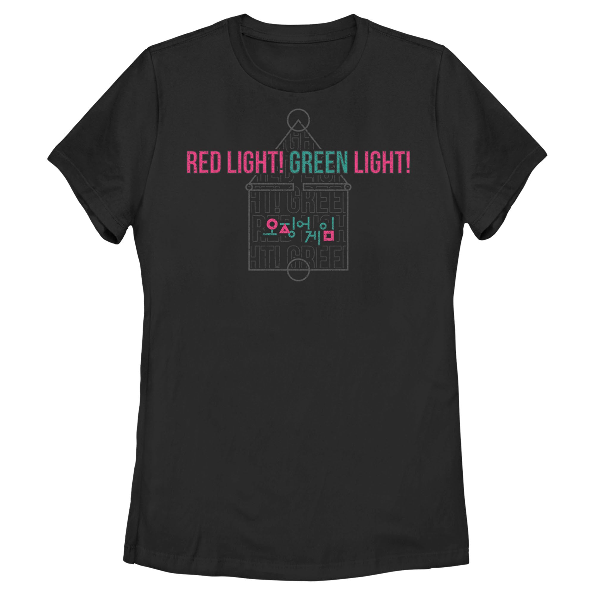 Squid Game Women’S Red Light Green Light  T-Shirt