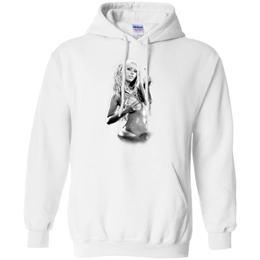 Christina Aguilera Fck Super Model Star Pullover Hoodie