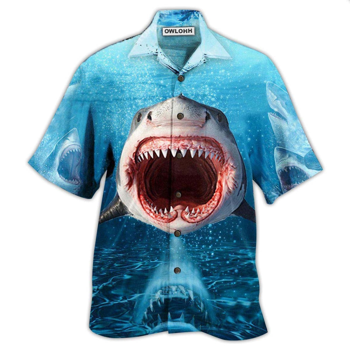 Shark Show Your Teeth – Hawaiian Shirt