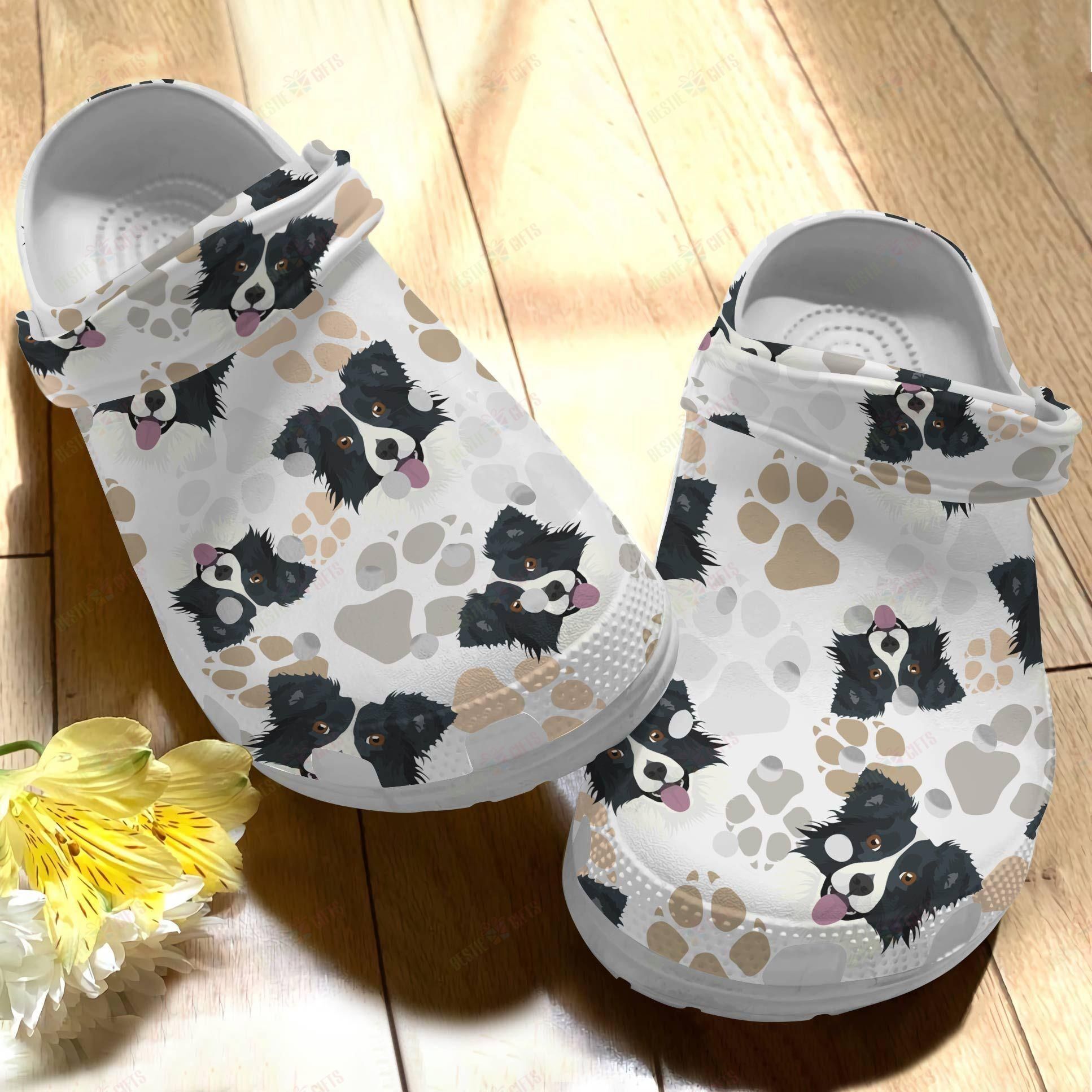 Dog Crocs Classic Clog Border Collie V2 Shoes