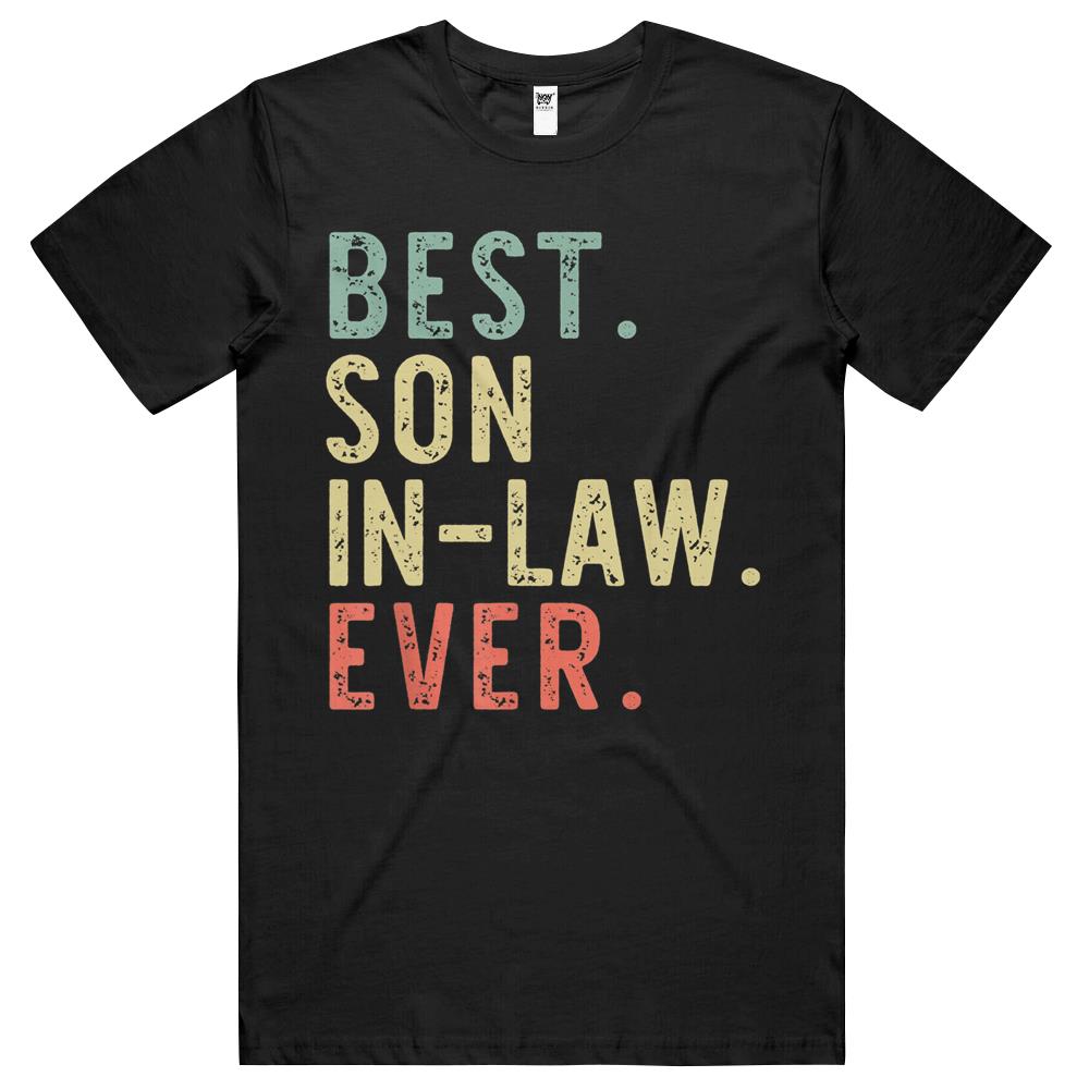 Best Son-in-law Ever Funny Cool Vintage T Shirts