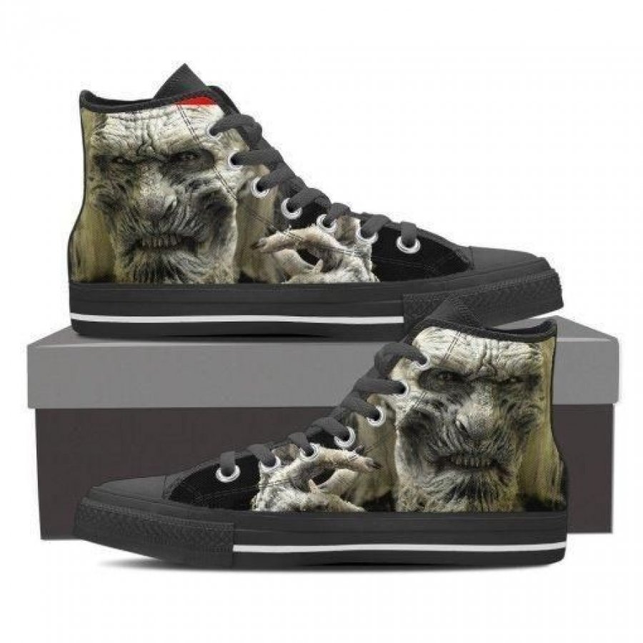 WHITE WALKERS GAME OF THRONES CUSTOM CANVAS SHOES FOR LADIES