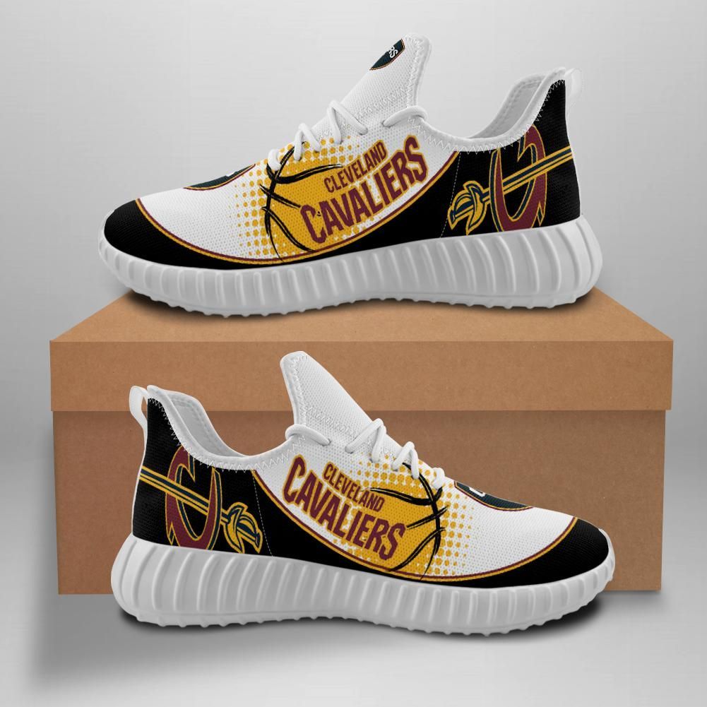 Cleveland Cavaliers New Basketball Custom Shoes Sport Sneakers Cleveland Cavaliers Yeezy Boost