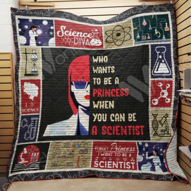 Chemistry Science Girl Blanket AU2701 82O47