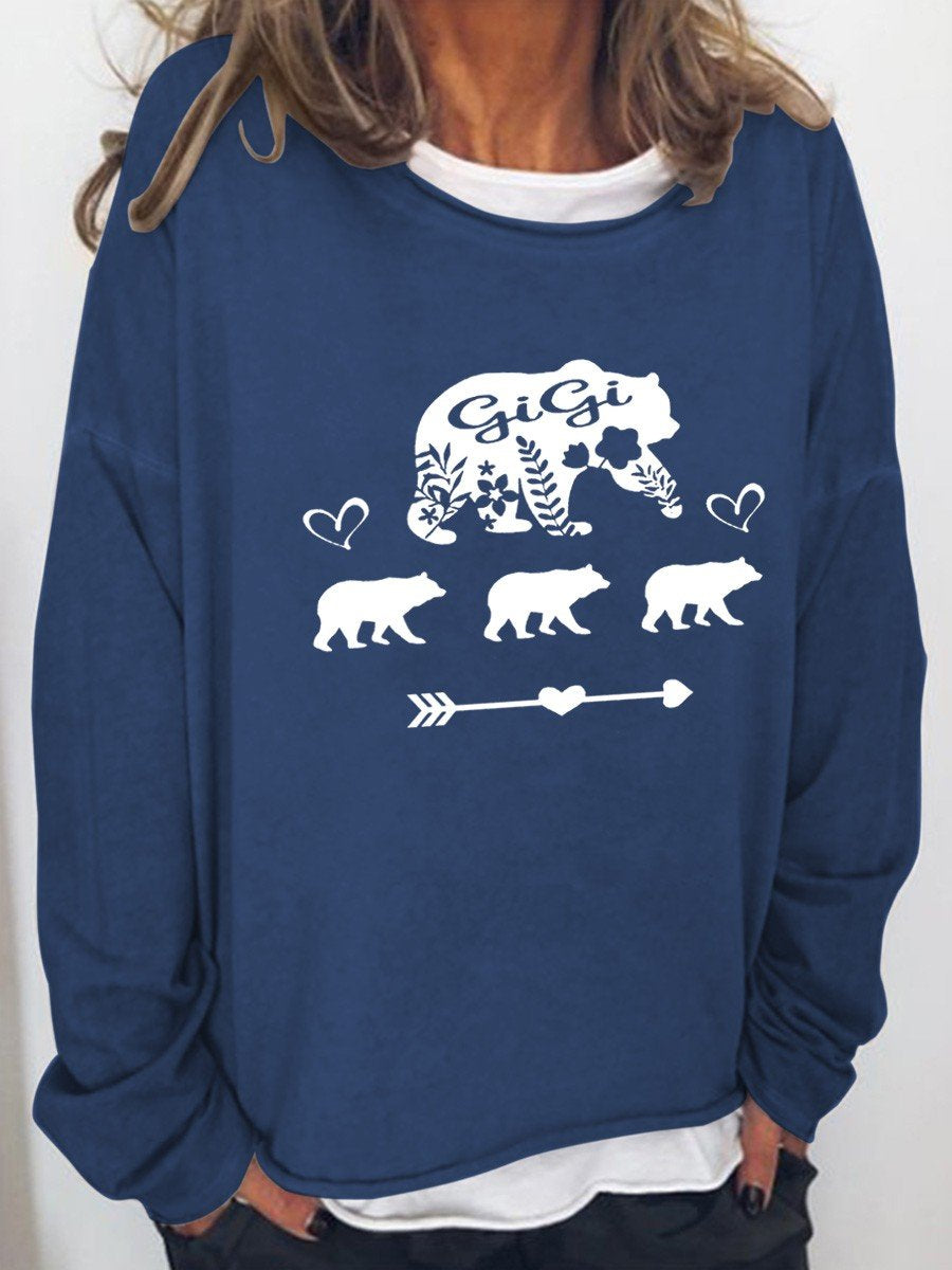 Women Gigi Family Long Sleeve Top